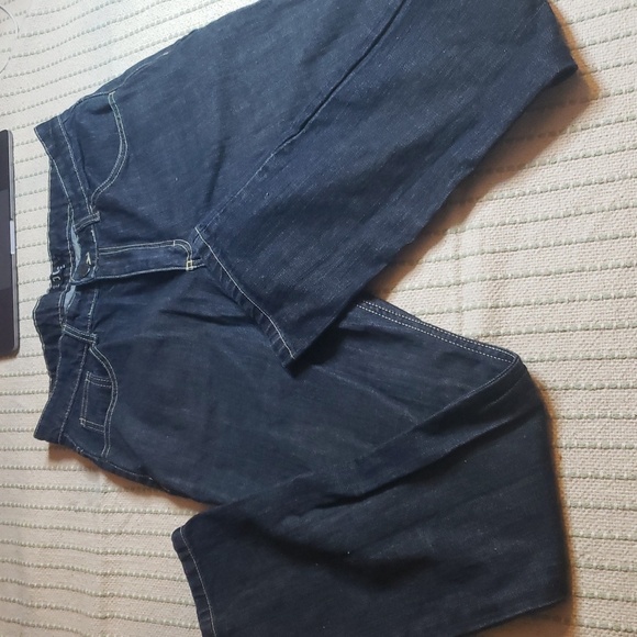 Edge Men's denim dark blue jeans straight 34 x 32 - Picture 7 of 8